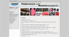 Desktop Screenshot of federnwerk-bischoff.com