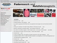 Tablet Screenshot of federnwerk-bischoff.com